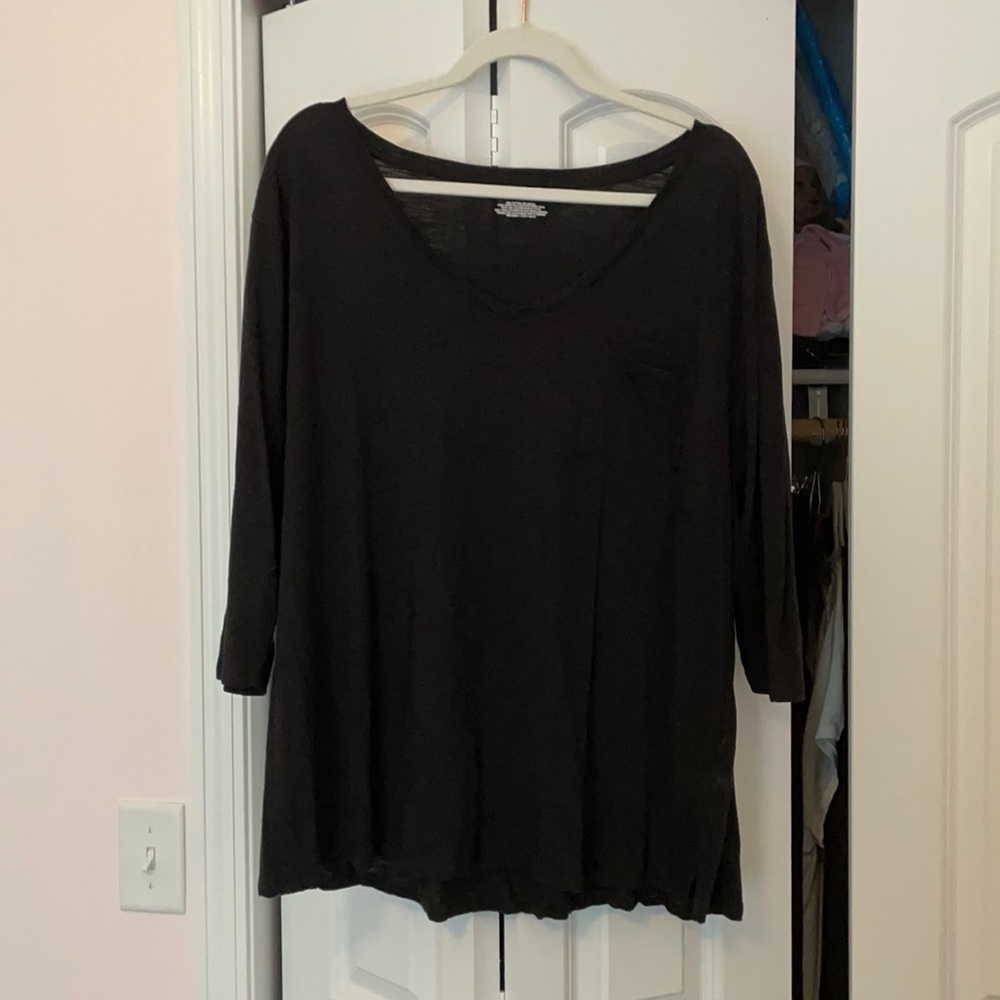 Lane Bryant 3/4 Sleeve Tee